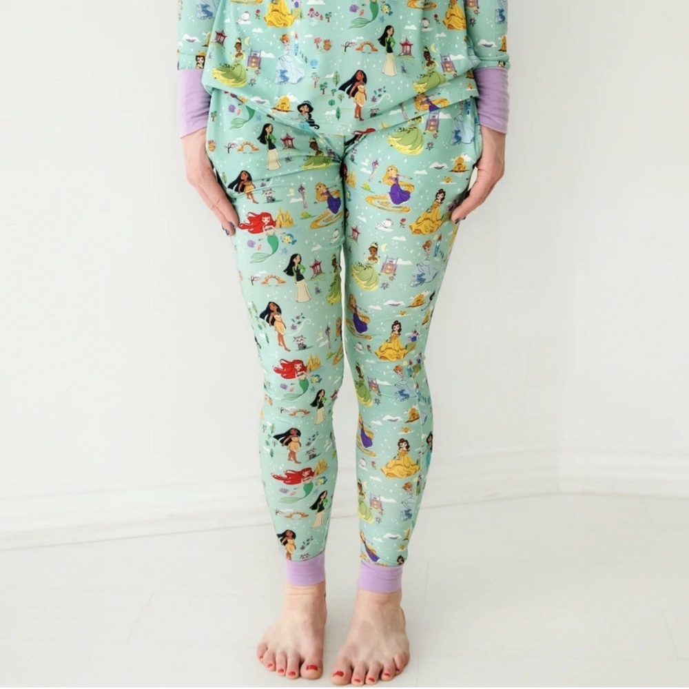 Little Sleepies Mint Princess Pajama Bottoms